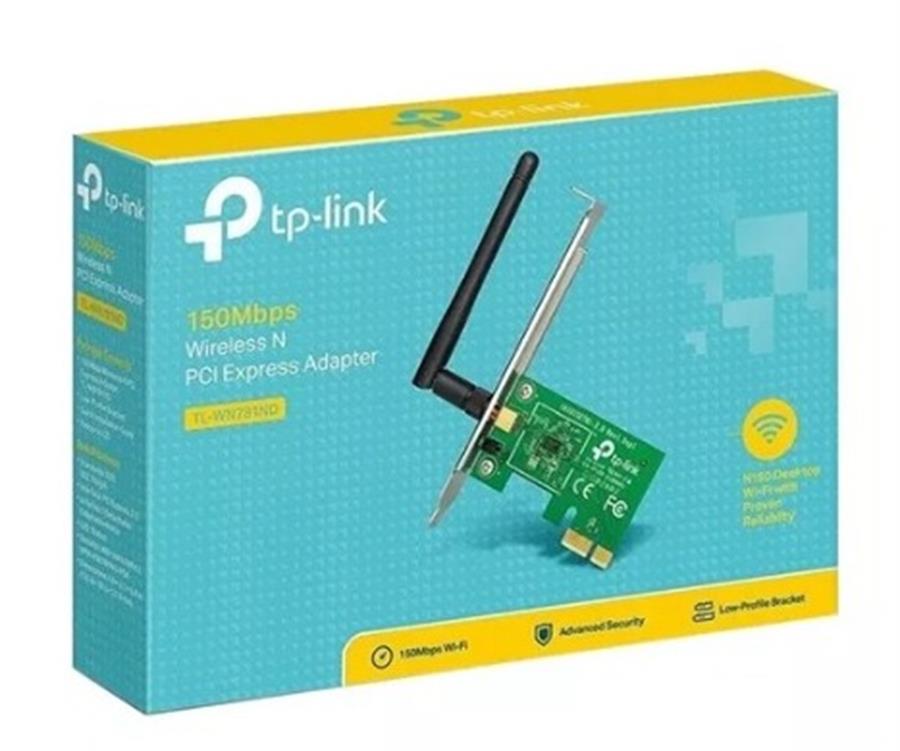 PLACA DE RED WIFI TP-LINK TL-WN781ND PCI 150MBPS 781ND