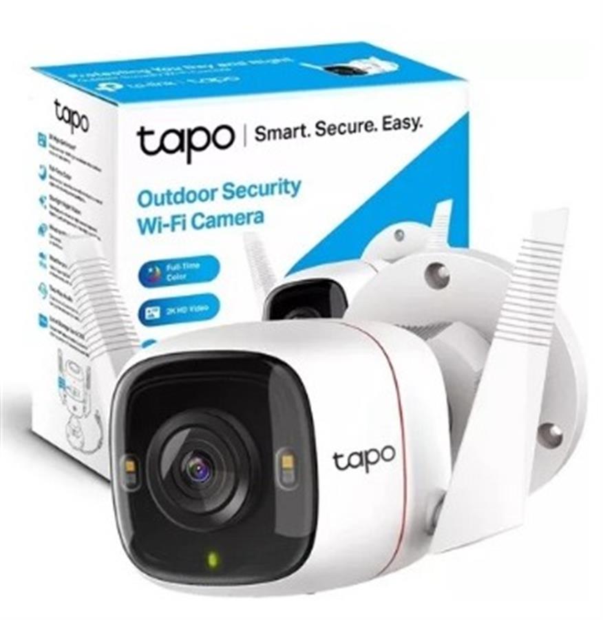 TP-Link TAPO Camara Vigilancia WiFi Exterior, 3MP Alta Resolución