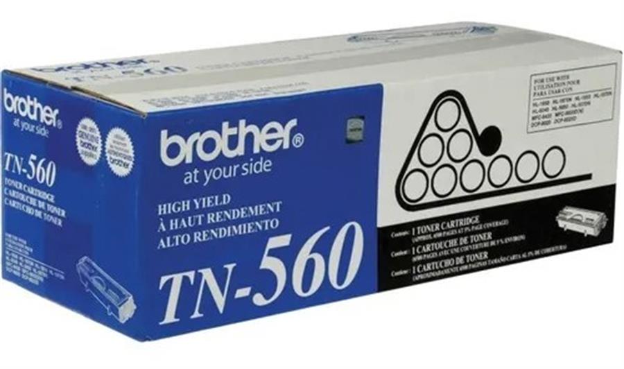 Brother Toner Tn-560 Negro Original No Alternativo 
