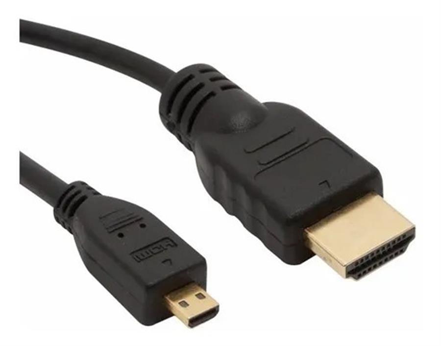 CABLE ADAPTADOR HDMI A MICRO HDMI 1.80M