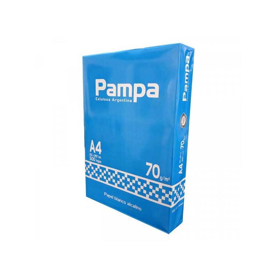 RESMA PAMPA  A4 70GR 21X29.7 CM X 500 HOJAS