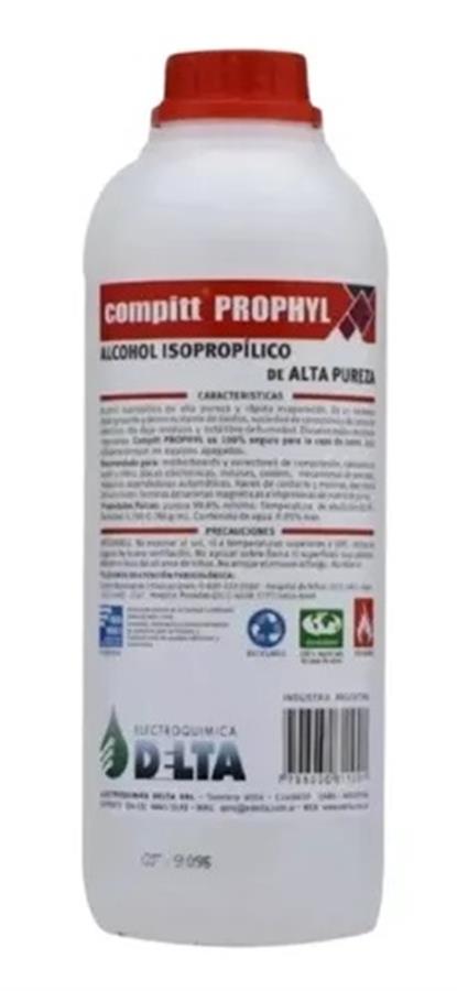 LIMPIADOR ALCOHOL ISOPROPÍLICO 1 LTR - PHXL