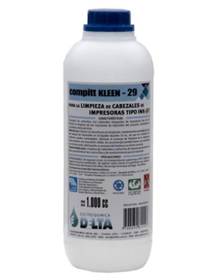 LIMPIADOR CABEZALES 1LTS COMPITT KLEEN 29 DELTA - DTI