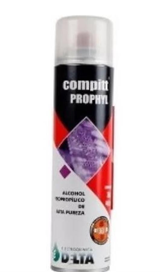 Alcohol Isopropílico De Alta Pureza Aerosol Delta 315g 440cc